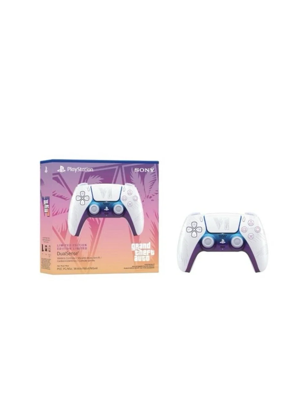 GTA 6 Ps5 Controller -Limited Edition White